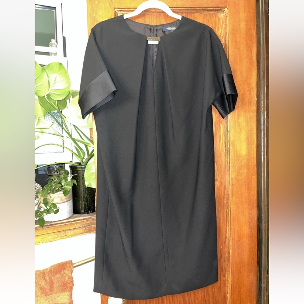 Brooks Brothers Women's Black LBD Sheath Dress Size 6 MSRP 268.00